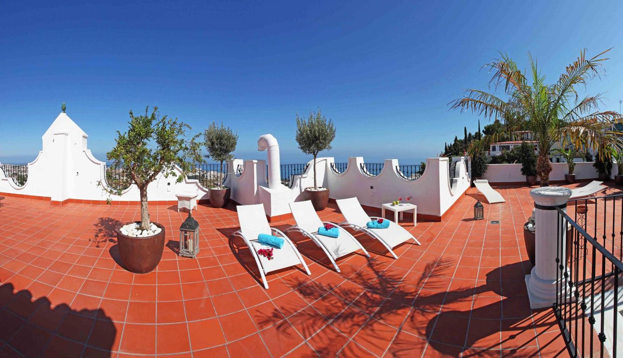 Hotel La Fonda Benalmadena Bagian luar foto